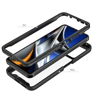 DUAL Obojstranný kryt pre Xiaomi Poco X4 Pro 5G čierny