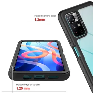 DUAL Obojstranný kryt pre Xiaomi Poco M4 Pro 5G / Redmi Note 11S 5G tmavomodrý