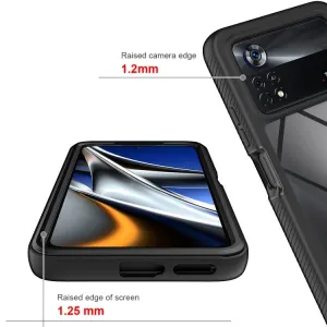 DUAL Obojstranný kryt pre Xiaomi Poco X4 Pro 5G čierny