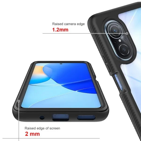 DUAL Obojstranný kryt pre Huawei Nova 9 SE červený