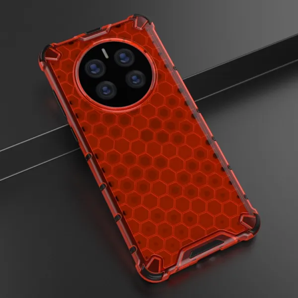 HONEYCOMB Ochranný kryt Huawei Mate 50 Pro červený