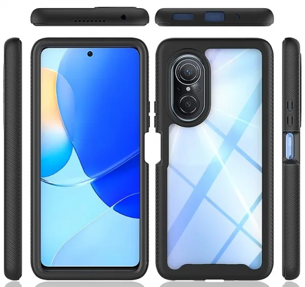 DUAL Obojstranný kryt pre Huawei Nova 9 SE červený