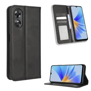 BUSINESS Peňaženkový kryt pre Oppo A17 čierny
