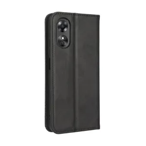 BUSINESS Peňaženkový kryt pre Oppo A17 čierny