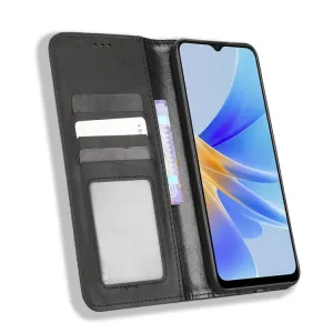 BUSINESS Peňaženkový kryt pre Oppo A17 čierny