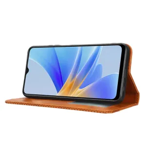 BUSINESS Peňaženkový kryt pre Oppo A17 hnedý
