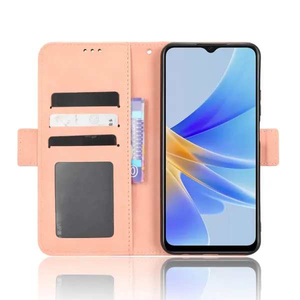 SLOT Peňaženkový obal pre Oppo A17 ružový