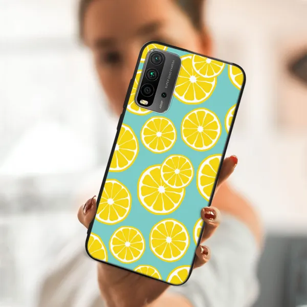 MY ART Ochranný obal Xiaomi Redmi 9T -LEMON (121)