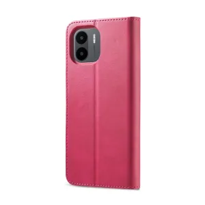 IMEEKE Peňaženkový kryt Xiaomi Redmi A1 / Redmi A2 ružový
