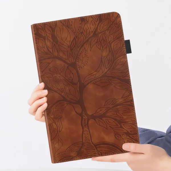 ART TREE Zaklápacie puzdro Lenovo Tab P11 Pro Gen 2 hnedé