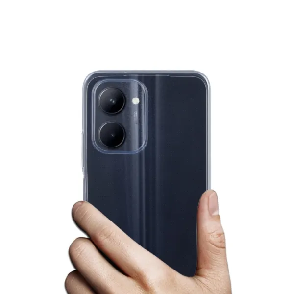 TPU Ochranný kryt pre Realme C33 priehľadný