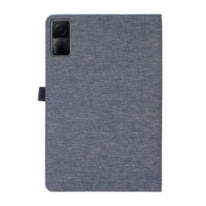 FABRIC Zaklápací obal pre Xiaomi Redmi Pad modrý