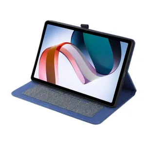 FABRIC Zaklápací obal pre Xiaomi Redmi Pad modrý