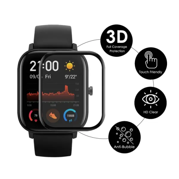 ENKAY 2x 3D Ochranná fólia Amazfit GTS 4