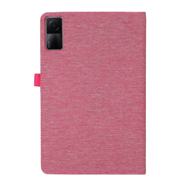 FABRIC Zaklápací obal pre Xiaomi Redmi Pad ružový