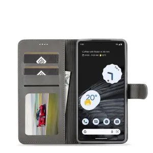 IMEEKE Peňaženkový kryt Google Pixel 7 šedý