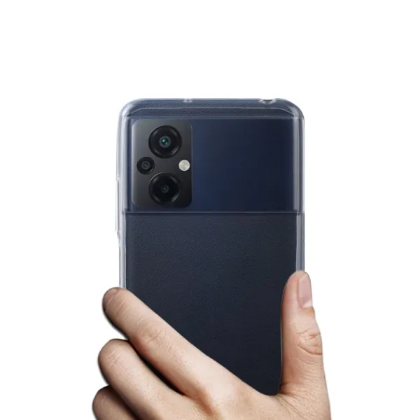 TPU Ochranný kryt pre Xiaomi Poco M5 priehľadný