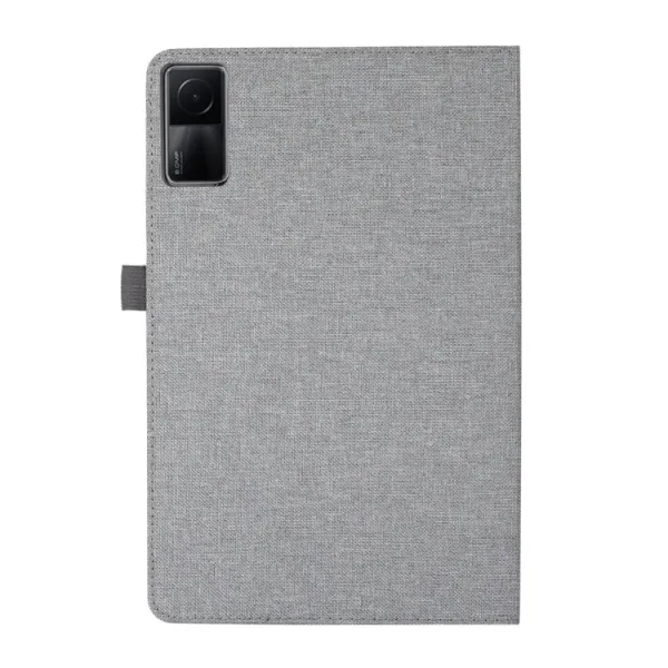 FABRIC Zaklápací obal pre Xiaomi Redmi Pad SE šedý