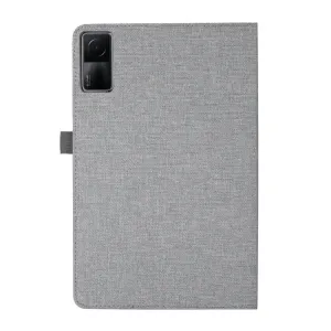 FABRIC Zaklápací obal pre Xiaomi Redmi Pad SE šedý