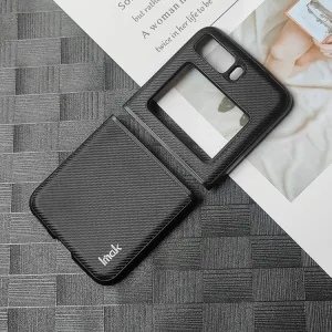IMAK CARBON Ochranný obal pre Motorola Razr 2022 5G čierny