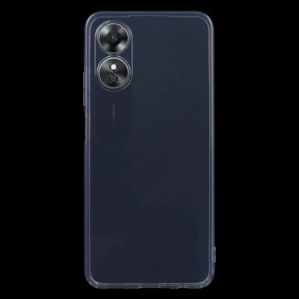 TPU Ochranný kryt pre Oppo A17 priehľadný