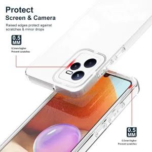 CRYSTAL Ochranný kryt pre Realme C35 biely