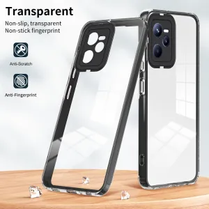 CRYSTAL Ochranný kryt pre Realme C35 čierny