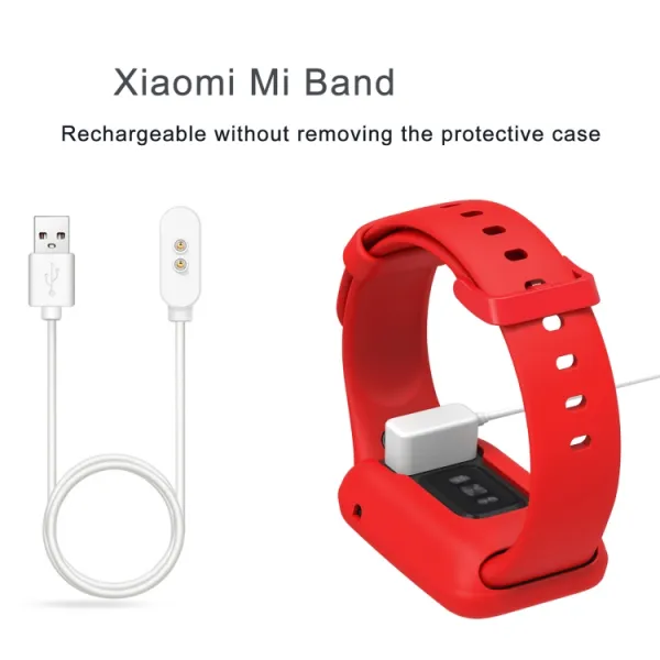 TPU HALF COVER Obal pre Xiaomi Smart Band 7 Pro modrý