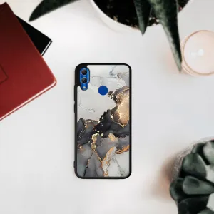 MY ART Ochranný obal Honor 10 Lite -GREY MARBLE (140)