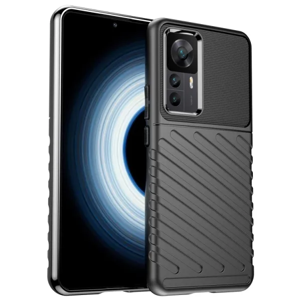THUNDER Ochranný kryt Xiaomi 12T / 12T Pro čierny