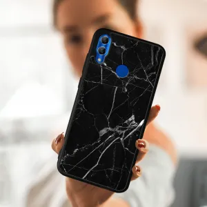 MY ART Ochranný obal Honor 10 Lite -BLACK MARBLE (142)