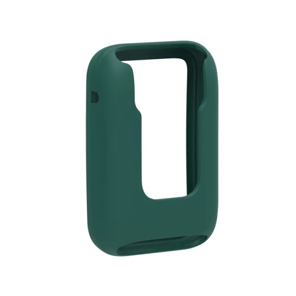 TPU HALF COVER Obal pre Xiaomi Smart Band 7 Pro tmavozelený