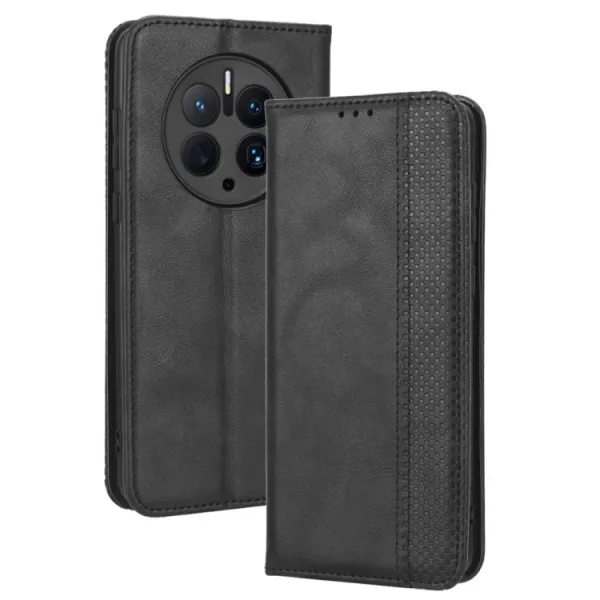 BUSINESS Peňaženkový kryt pre Huawei Mate 50 Pro čierny