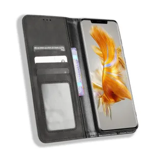 BUSINESS Peňaženkový kryt pre Huawei Mate 50 Pro čierny