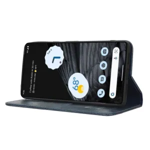 BUSINESS Peňaženkový kryt pre Google Pixel 7 Pro modrý