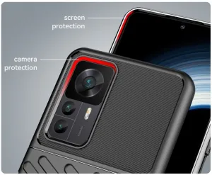 THUNDER Ochranný kryt Xiaomi 12T / 12T Pro čierny