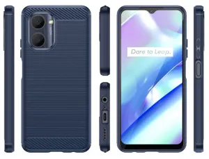FLEXI TPU Kryt pre Realme C33 modrý
