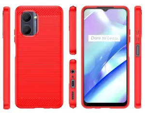 FLEXI TPU Kryt pre Realme C33 červený