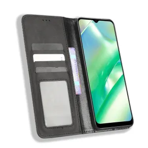BUSINESS Peňaženkový kryt pre Realme C33 čierny