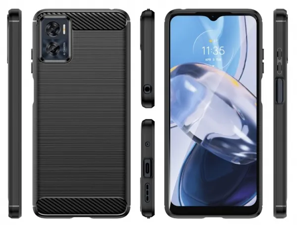 FLEXI TPU Kryt pre Motorola Moto E22i čierny