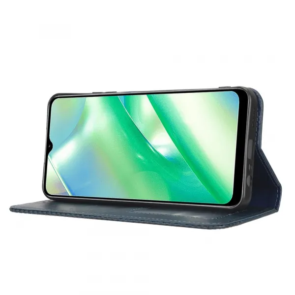 BUSINESS Peňaženkový kryt pre Realme C33 modrý
