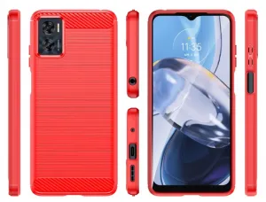 FLEXI TPU Kryt pre Motorola Moto E22i červený