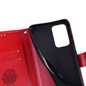 ART ROSE Peňaženkový kryt Xiaomi Poco X4 Pro 5G červený