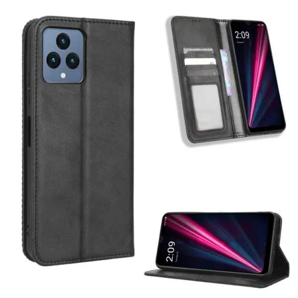 BUSINESS Peňaženkový kryt pre T Phone / T Phone 2023 čierny