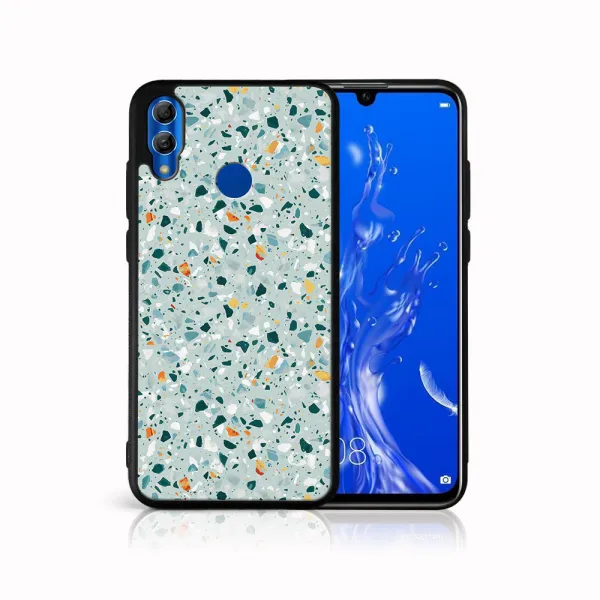MY ART Ochranný obal Honor 10 Lite -BLUE TERRAZZO (164)