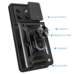 RING CAMERA Obal s držiakom pre OnePlus 10T 5G modrý