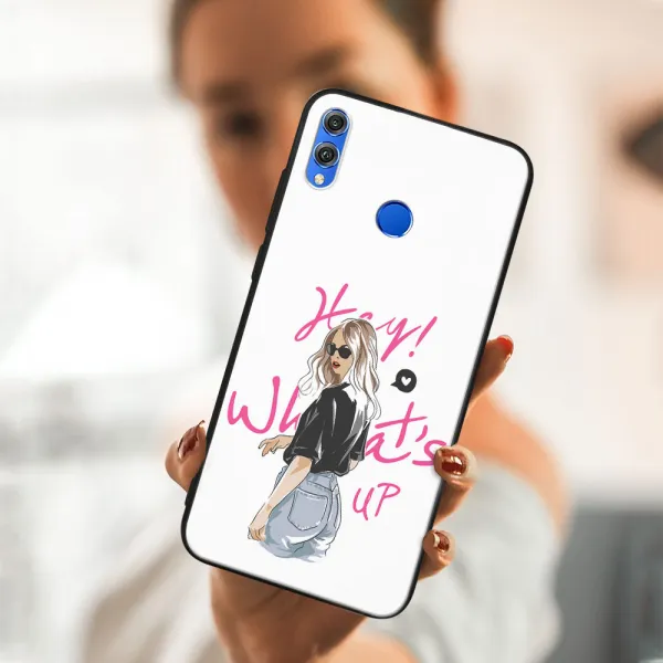 MY ART Ochranný obal Honor 8X -WHATSUP (132)
