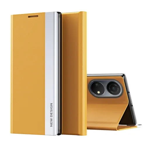 SLEEP CASE Zaklápací kryt Honor X7 žltý