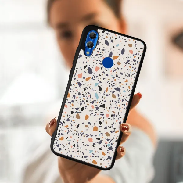 MY ART Ochranný obal Honor 10 Lite -BEIGE TERRAZZO (162)