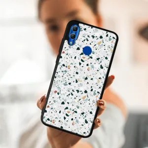 MY ART Ochranný obal Honor 10 Lite -GREY TERRAZZO (163)